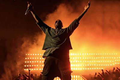 Le rappeur américain Kanye West donne un concert en Egypte le 20 avril 2024 