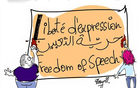 Les dessinateurs arabes prennent la plume