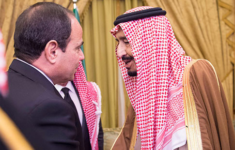 Al-Sissi présente ses condoléances au roi Salman