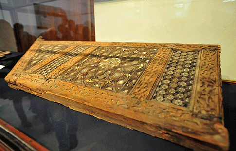 Les trésors restitués exposés au Musée égyptien	