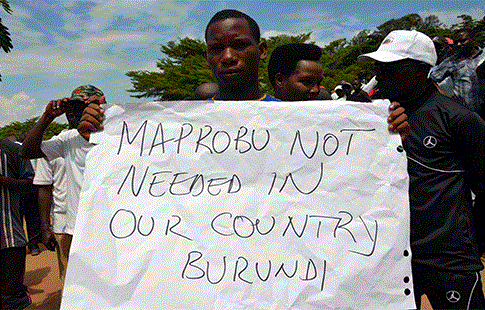 Le Burundi rejette l’aide de l’UA