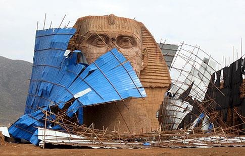 La réplique chinoise du Sphinx sera détruite
