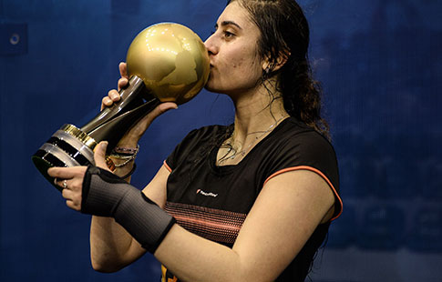 Squash : Al-Cherbini, championne du monde !