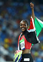 Faith Kipyegon, la star de 1 500 m
