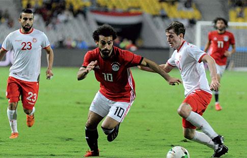Salah a été décisif dans la victoire des Pharaons contre la Tunisie, vendredi.