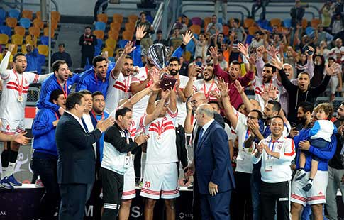 Handball : Zamalek remporte la Supercoupe d