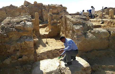 Un temple gréco-romain découvert à Siwa