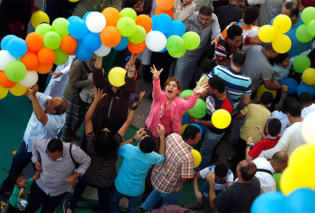 GALERIE PHOTOS :  Les égyptiens fêtent le Aïd