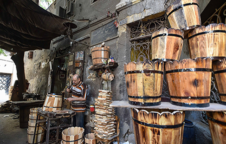 Les derniers artisans du bois de Taht Al-Rabea