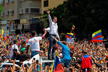 Le Venezuela scindé en deux