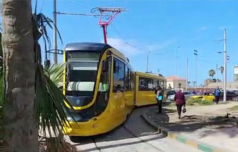 Le premier tramway climatisé à Alexandrie