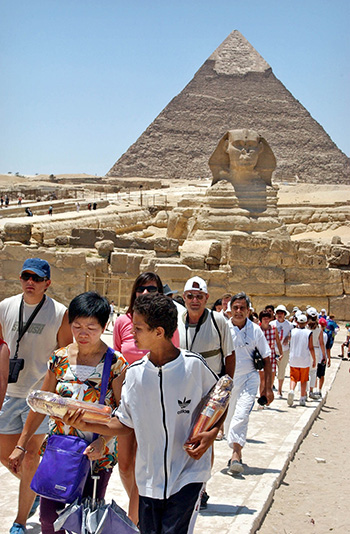 Les touristes chinois redécouvrent l’Egypte