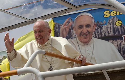 Messages de paix du pape François en Afrique