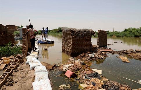 Le Soudan croule sous les inondations