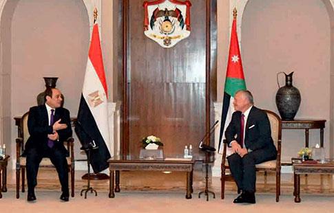 Sommet égypto-jordanien pour relancer la paix