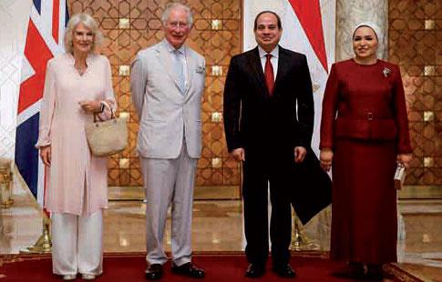 Le président Sissi et le prince Charles ont discuté des moyens de renforcer la coopération bilatéral