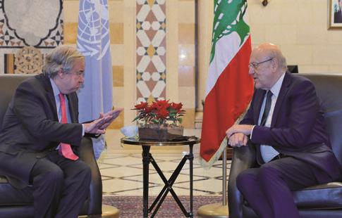 Visite symbolique de Guterres au Liban