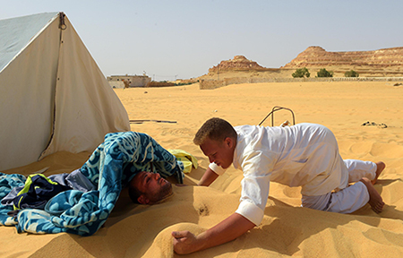 Sablothérapie  : Quand le sable soigne le corps	