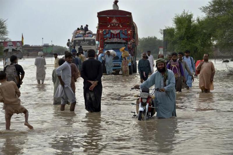 Le Pakistan, inondé, victime d’une sinistre injustice climatique