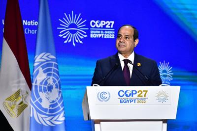 Le président Sissi : « Le monde a un besoin urgent de faire face aux effets néfastes du changement climatique »