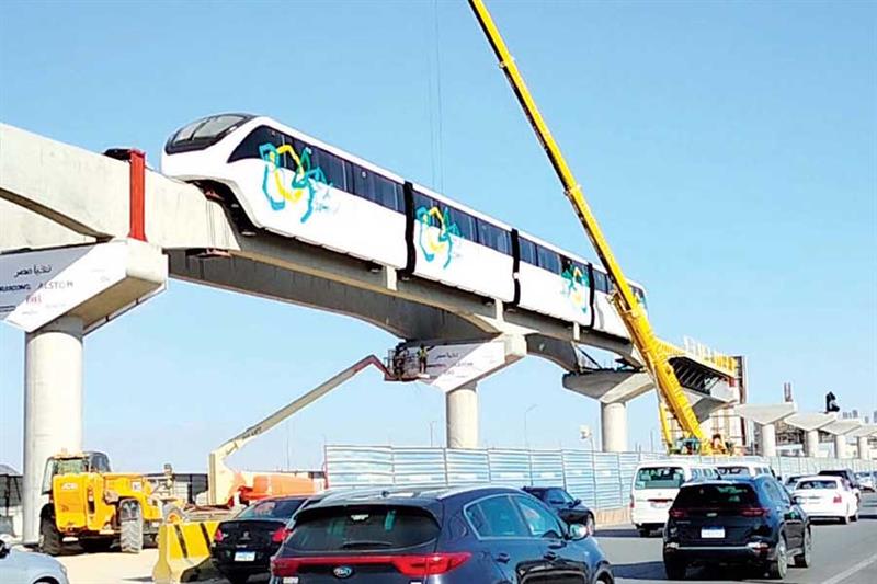 Le monorail du Caire introduit le transport vert