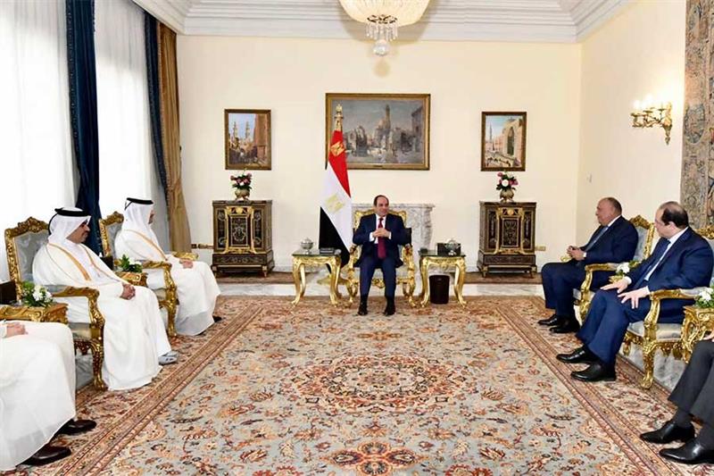 Consolidation des relations entre Le Caire et Doha