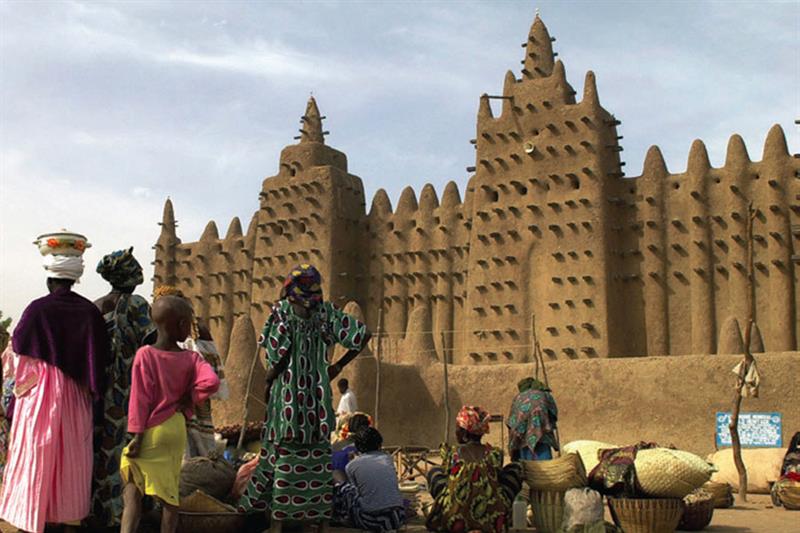 Mali : La Grande Mosquée de Djenné