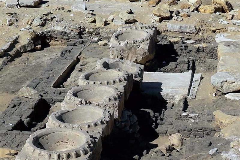Un bâtiment de la Ve dynastie découvert à Aboussir