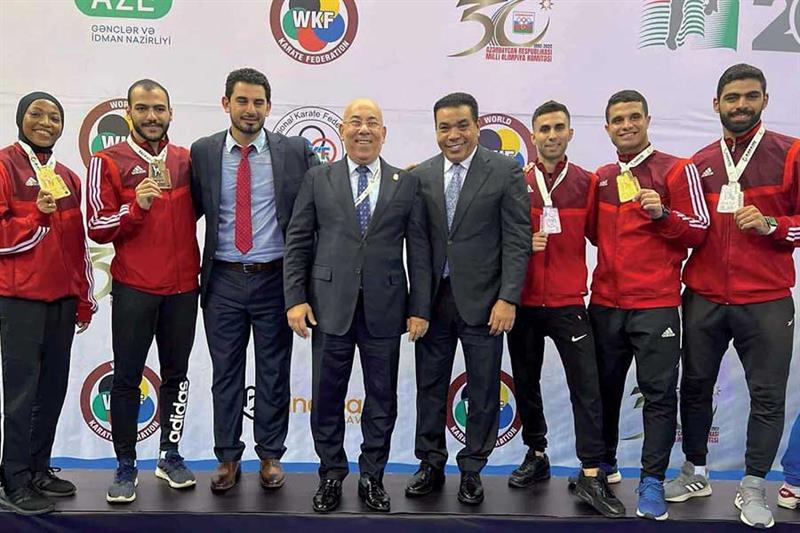 Premier League de karaté: 5 médailles aux Egyptiens	