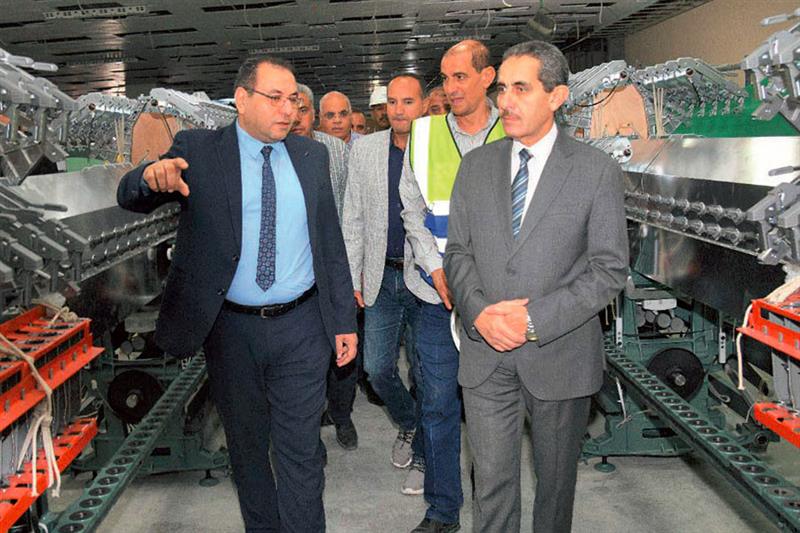 L’Egypte inaugure une usine géante de filage