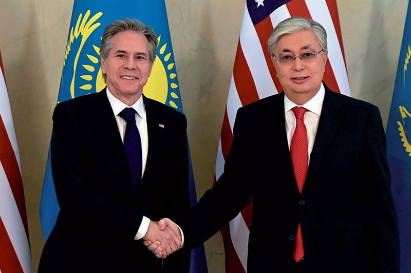 Blinken en Asie centrale pour renforcer l’influence américaine