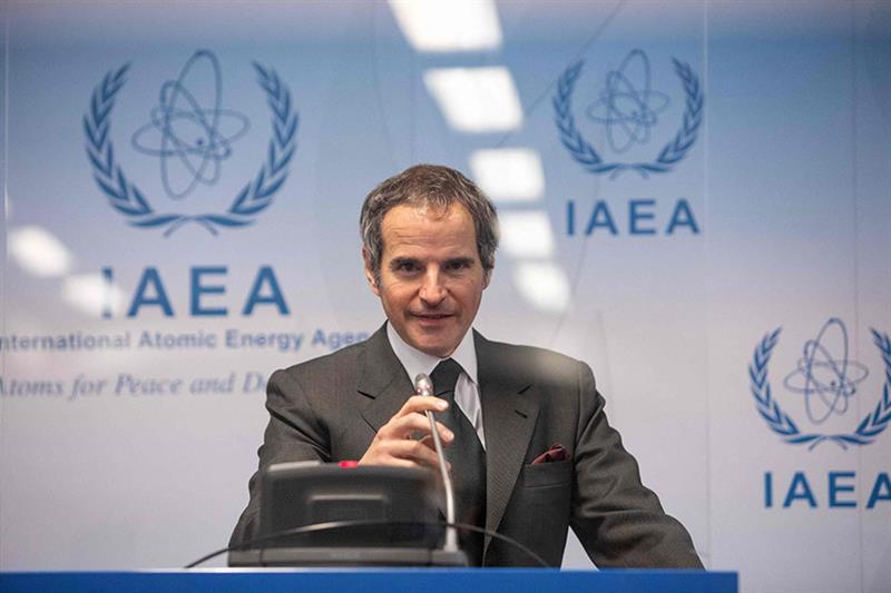 Le chef de l’AIEA en Russie