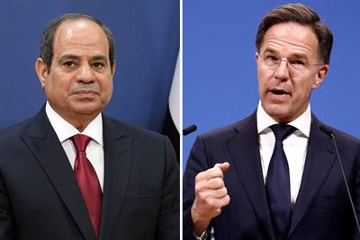  Sissi rejette toute opération militaire à Rafah lors d'un appel téléphonique avec le premier ministre néerlandais 