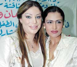 La chanteuse Simone est une fan de Sara Al-Soheil.