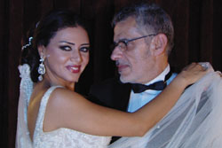 Une fin trs heureuse, celle du mariage de Rania Youssef et Zaki Fatin Abdel-Wahab. 